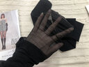 浪莎拼接黑絲襪女春夏季超薄JK假小腿褲襪黑色絲襪假大腿黑絲假過(guò)膝連褲襪2雙 假小腿黑絲 均碼 曬單實(shí)拍圖