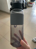品家家品（PINKAH）直飲運(yùn)動(dòng)水瓶便攜戶外飲水杯提繩健身運(yùn)動(dòng)水壺學(xué)生水杯防漏隨手杯 淺幻灰 700ml 曬單實(shí)拍圖