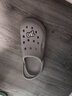 LINBUXAN男士洞洞鞋夏季外穿包頭拖鞋男款踩屎感戶(hù)外運動(dòng)防臭沙灘大頭涼鞋 灰色 45 曬單實(shí)拍圖