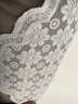 門(mén)扉 沙發(fā)扶手巾 簡(jiǎn)約現代沙發(fā)墊套加厚沙發(fā)巾蓋布四季通用蕾沙發(fā)墊 白色小花 90*180cm長(cháng)方巾 曬單實(shí)拍圖