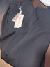 俞兆林女裝 休閑褲女顯瘦西裝褲子煙管褲直筒長褲女 YW23K59 黑色 2XL 曬單實(shí)拍圖