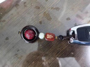 蔓頌棠朱砂珠檀木汽車(chē)鑰匙扣掛件端手編繩鏈吊墜飾品男女情侶禮 朱砂：平安六字言款轉(zhuǎn)運(yùn)珠 曬單實(shí)拍圖