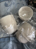 稻殼一次性餐具食品級可降解耐高溫商用家用酒席環(huán)保戶外出游 加厚稻殼碗【白色】 320ML【50個】 曬單實拍圖