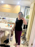 RKTR 莫代爾短袖t恤女新款圓領(lǐng)修身低領(lǐng)顯瘦打底上衣 黑色 2XL 125-140斤 曬單實(shí)拍圖