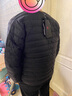 君羽戶(hù)外羽絨服800蓬白鵝絨情侶超輕內外穿鵝絨夾克可收納E52105 黑色-男款 L 推薦女101-110斤/男136-150斤 曬單實(shí)拍圖