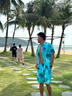 速浪男士沙灘褲速干可下水夏威夷襯衫+沙灘褲套裝 | 薄荷之夏 L 曬單實(shí)拍圖