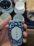 盛天下青花粉彩兩才蓋碗復古風(fēng)茶碗中式泡茶器陶瓷主人杯聞香杯功夫茶備 空谷幽蘭-客杯 曬單實(shí)拍圖
