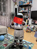 迪士尼科技感兒童太空服宇航服宇航員表演男女航天員角色扮演服裝太空人 小帽子加衣服加鞋套(備注衣服款 120 cm 曬單實(shí)拍圖