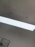 順美辦公燈LED長條燈辦公室吊燈長方形方通燈會(huì)議室超市商場臺(tái)球室燈 120*10白光40W 白色外殼 曬單實(shí)拍圖