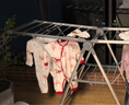 英氏【商場(chǎng)同款】喜慶新生兒連體衣男女寶寶純棉爬服嬰兒滿月服 新年紅【和哈款】 66cm 曬單實(shí)拍圖