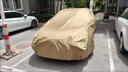 HAPOWER汽車(chē)車(chē)衣車(chē)罩冬季加厚牛津布防凍防冰雹棉罩衣防雨防曬防雪擋全罩 抗暴雪冰雹*牛津布車(chē)衣-輕奢咖 加絨加厚升級款【下單留言車(chē)型】 曬單實(shí)拍圖