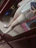 AWMBEL魔力提臀安全褲女防走光懸浮褲夏季薄款收腹塑形打底褲WT. 黑色 S 曬單實(shí)拍圖