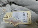 家尼斯睡袍女冬加厚加長(zhǎng)款保暖珊瑚絨浴衣秋冬法蘭絨性感浴袍睡衣 T901銀灰色 L 建議105-120斤 曬單實(shí)拍圖