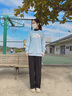 安踏休閑衛衣女款春季百搭寬松針織套頭衫學(xué)院風(fēng)加絨長(cháng)袖運動(dòng)上衣 曬單實(shí)拍圖