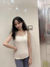 Carey Kay保暖內衣女士保暖背心德絨發(fā)熱鎖溫磨毛親膚修身顯瘦打底上衣秋衣 肉桃粉 L 【建議160-165cm】 曬單實(shí)拍圖