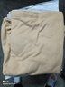 秋冬季加肥加大碼雙面德絨保暖長(cháng)袖T恤男休閑外穿內搭保暖體恤衫 德絨長(cháng)袖-卡其拍大一碼 L 曬單實(shí)拍圖