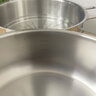 康巴赫304不銹鋼湯鍋加厚家用蒸鍋火鍋電磁爐燃?xì)馔ㄓ?304不銹鋼湯火蒸鍋 28cm 曬單實拍圖