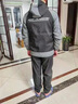 VACK春季衛(wèi)衣套裝男裝外套潮流運動套裝衛(wèi)衣男春裝休閑衛(wèi)衣春秋款 黑色 2XL 曬單實拍圖
