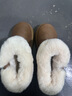 瑜品佳皮面防水雪地靴女厚底加絨加厚保暖防滑短筒棉鞋女秋冬季時(shí)尚棉靴 皮面雪地靴【卡其色】 38 腳胖腳寬拍大一碼） 曬單實(shí)拍圖