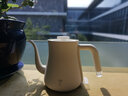 德茗堂 家用電熱燒水壺 全新升級天鵝壺2代 泡茶304不銹鋼煮茶壺家用功夫茶壺手沖黑色 睿智黑【2代】 0.7L 曬單實(shí)拍圖