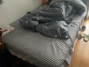南极人全棉三件套 简约纯棉学生宿舍单人床单被套枕套 1.2米 150x200cm 实拍图