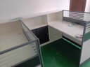 時(shí)仁（ShiRen）辦公家具職員桌椅組合辦公室工位財(cái)務(wù)屏風(fēng)卡位電腦桌桌子隔斷卡座 1.5米右高柜+活動(dòng)柜+椅子 曬單實(shí)拍圖
