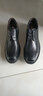 HKWZ男士加肥加大碼正裝商務(wù)休閑皮鞋特大號面試男鞋胖腳大學(xué)生48碼47 系帶黑色 46 曬單實(shí)拍圖