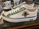 酷奇珀蒂歐洲站男鞋春夏透氣時(shí)尚小白鞋刺繡休閑鞋韓版潮流百搭軟底板鞋男 經(jīng)典白 39 曬單實(shí)拍圖
