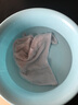 貝特熊 新生嬰兒口水巾洗臉巾純棉紗布寶寶方巾喂奶小毛巾手帕30cm*30cm 5條裝（顏色隨機） 曬單實拍圖