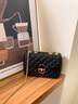 妙麗包包女包時(shí)尚百搭斜挎包洋氣高顏值鏈條單肩包生日禮物送老婆女友 【黑色】實(shí)用走心女生 品牌洋氣百搭高級感時(shí)尚小包 曬單實(shí)拍圖