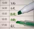 日本ZEBRA斑馬不墨跡熒光標記筆淡色系WKS22學(xué)生用字跡不洇染記號筆劃重點(diǎn)標記筆小清新彩色手帳筆 綠色 曬單實(shí)拍圖