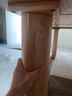 源氏木語實木大板桌餐廳餐桌橡木圓角飯桌家用工作臺大尺寸長桌子1.8米 曬單實拍圖