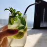 VINOS水晶玻璃杯家用玻璃水杯泡綠茶杯明前龍井茶杯牛奶杯涼水杯果汁杯啤酒杯子帶杯架套裝 水晶杯400ml*6只 曬單實拍圖
