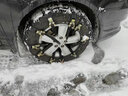 億飾汽車(chē)防滑鏈轎車(chē)SUV越野車(chē)商務(wù)車(chē)面包車(chē)通用輪胎防滑雪地脫困鏈條 黃色TPU鷹爪仿生6片裝（165-275） 曬單實(shí)拍圖