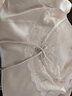 達芬奇密碼仿絲睡衣春夏季冰雪絲短袖家居服女士性感蕾絲外送媽媽節日禮物 1761米色 XL 曬單實(shí)拍圖