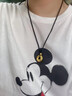 阿梵尼 平安扣黃金吊墜男女款足金轉(zhuǎn)運(yùn)珠掛墜女素圈項(xiàng)鏈 平安扣配金珠約2.5-2.7g黑繩 曬單實(shí)拍圖