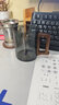憶壺茶泡茶杯茶水分離杯子玻璃高硼硅綠茶杯月牙過(guò)濾辦公室家用水杯男士 【550ML】玻璃月牙-帶胡桃木蓋 曬單實(shí)拍圖