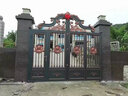 歐式鋁藝大門(mén)小區大門(mén)別墅門(mén)庭院門(mén)農村自建房院墻門(mén)鋁合金雙開(kāi)門(mén) 款式多樣 曬單實(shí)拍圖