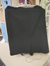 顏域簡(jiǎn)約氣質(zhì)半身裙秋裝新款女減齡OL職業(yè)洋氣顯瘦包臀裙子 黑色 L 曬單實(shí)拍圖