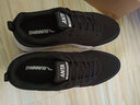 安踏男鞋冬季跑步鞋新款輕便網(wǎng)面透氣慢跑鞋學(xué)生休閑鞋減震運動(dòng)鞋子男 黑/安踏白5581 43 曬單實(shí)拍圖