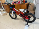 优贝（RoyalBaby）儿童自行车男女童车脚踏车学生山地车 5岁-8岁 表演车16寸 红色 实拍图