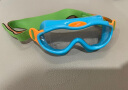 速比涛（Speedo）儿童泳镜大框柔软舒适高清防雾2-6岁游泳镜 80876314645蓝色/绿色 实拍图