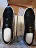 楓葉（leaveland）板鞋男2025秋冬新品頭層牛皮透氣黑色皮鞋舒適軟底休閑皮鞋子男 黑色(皮鞋碼) 39 曬單實(shí)拍圖