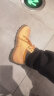 CAT卡特经典大黄靴马丁靴工装靴鞋子男士户外休闲加固防滑短靴 亮黄 41 实拍图