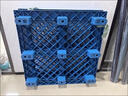 易存 叉車托盤倉庫托盤塑料托盤防潮板九腳全新料1200*1000*140mm 曬單實(shí)拍圖
