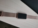 米布斯（mijobs） 適用華為手環(huán)7表帶pro腕帶七代米蘭尼斯磁吸金屬編織手表帶智能運動(dòng)配件透氣 卡扣-玫瑰金 華為手環(huán)7腕帶 曬單實(shí)拍圖