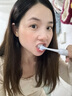 白之選SP-5益生菌美白牙膏黃牙齒增白清潔牙垢清新口臭口氣異味家庭裝 清新凈白牙膏3支300g 曬單實(shí)拍圖
