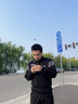 JEEP2025春季男士衛(wèi)衣翻領(lǐng)撞色條紋衛(wèi)衣外套潮流百搭長袖男裝潮牌 曬單實拍圖