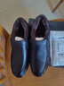 回力棉皮鞋男士真皮加絨保暖冬季中老年爸爸加厚棉皮鞋軟底防滑棉靴子 黑色加絨 42 曬單實(shí)拍圖
