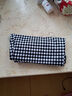 啄木鳥(niǎo)冰絲休閑褲女夏天女士褲子中年老年女褲子女春秋款高腰格子顯瘦彈 夏款-黑白小格-- 薄款 3XL [2尺4-2尺6] 曬單實(shí)拍圖